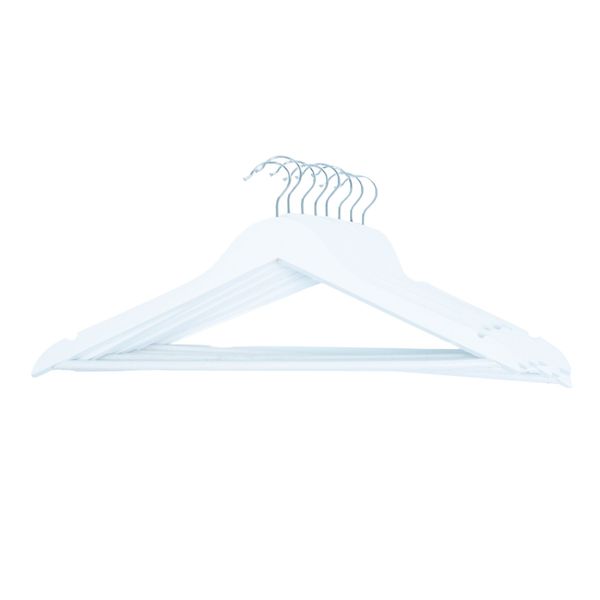 Kit cabides de madeira 96 peças - oikos