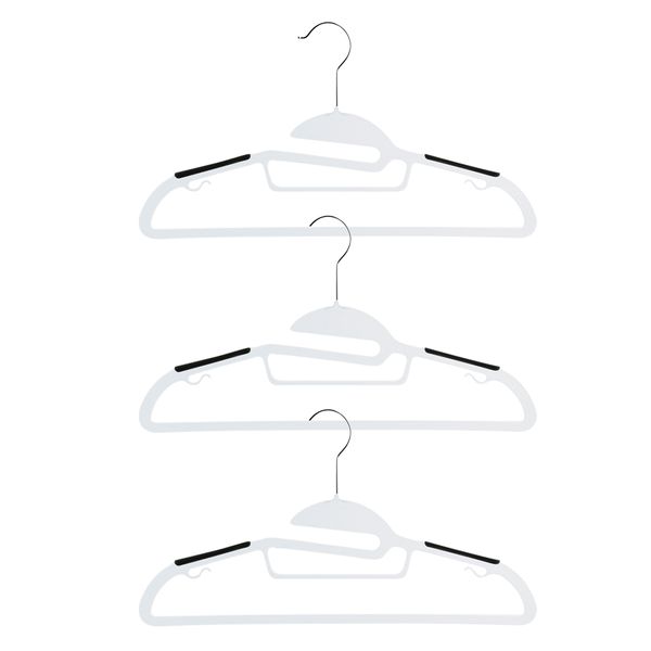 Kit cabide jack preto oikos - 60 unidades