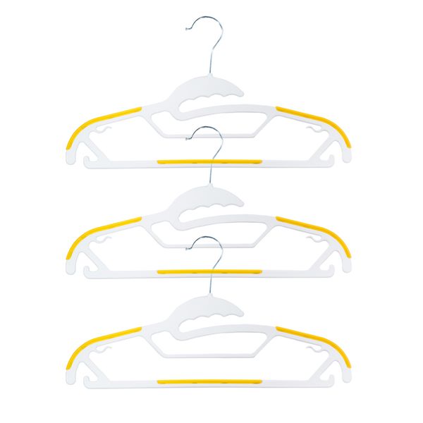 Kit cabide jack amarelo oikos - 60 unidades