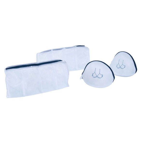 Kit saco para roupas delicadas 4 peças - oikos