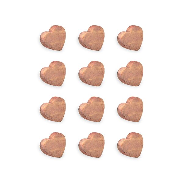 Conjunto de 12 anéis de cedro oikos