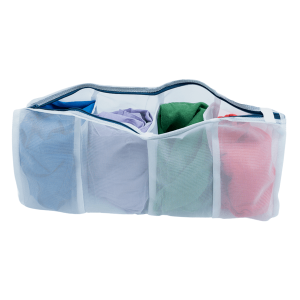 Saco para máquina de lavar roupas 4 divisórias - oikos