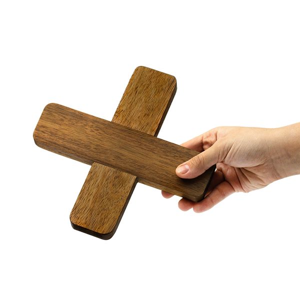 Descanso de panela de madeira acácia 18 cm - oikos