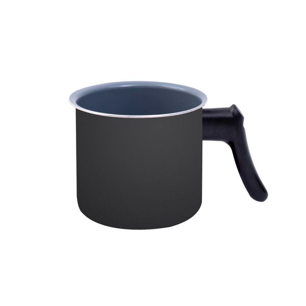 Leiteira 12cm  com antiaderente cerâmico base - oikos