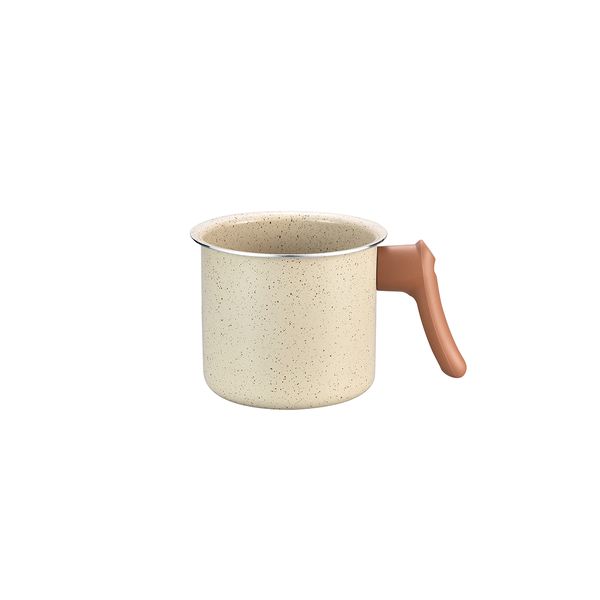 Leiteira 12cm com antiaderente cerâmico terrara - oikos