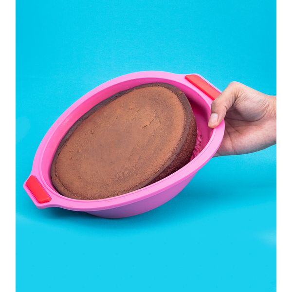 Forma redonda de silicone - oikos