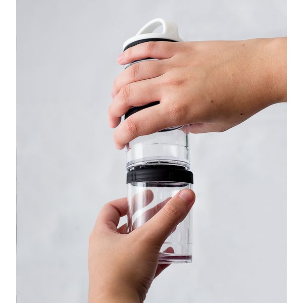 Mini potes empilháveis para lanche oikos