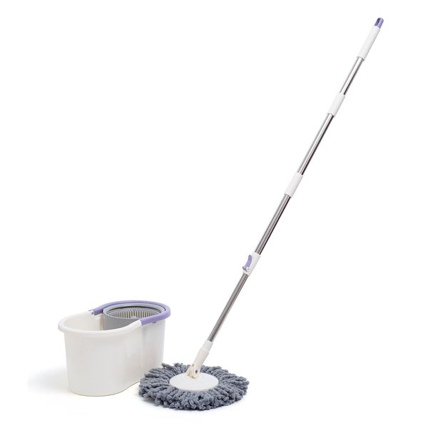 Mop giro fit com balde 8l e esfregão - simplo