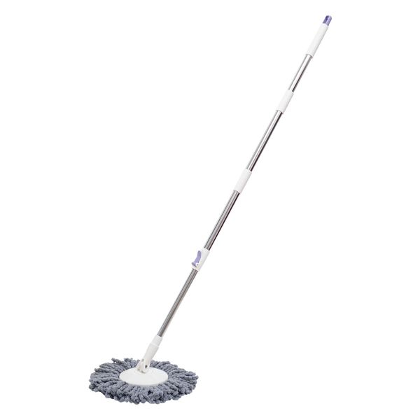 Esfregão com cabo base e microfibra para mop giro fit - simplo