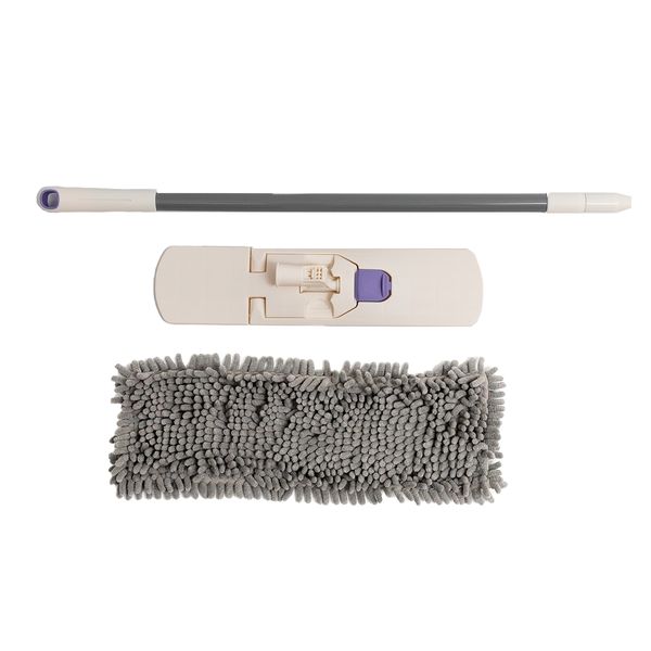 Mop flat com esfregão de chenille limpeza geral - simplo