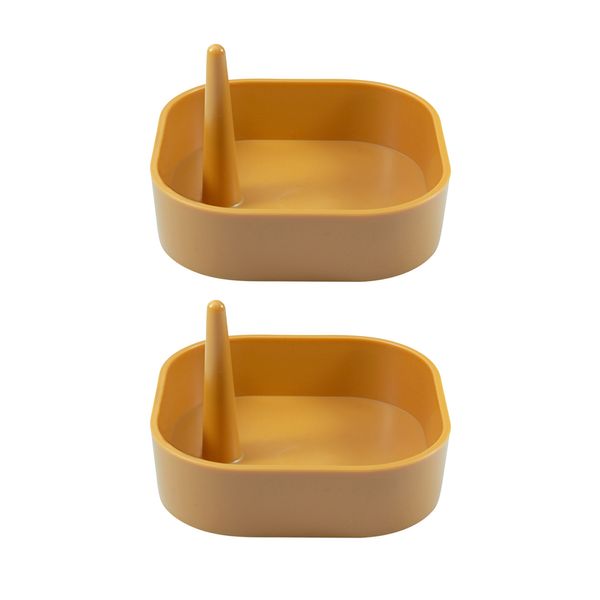 Kit 2 mini organizadores mostarda oikos