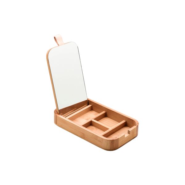 Porta cosmeticos de bambu - oikos