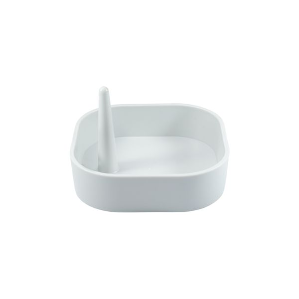 Kit mini organizador empilhável multiuso cinza oikos – 3 pçs