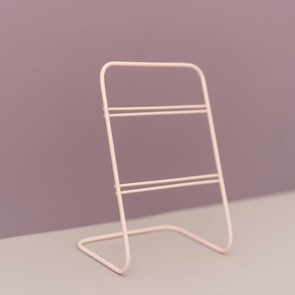 Suporte para acessórios vertical de ferro 14cm - oikos