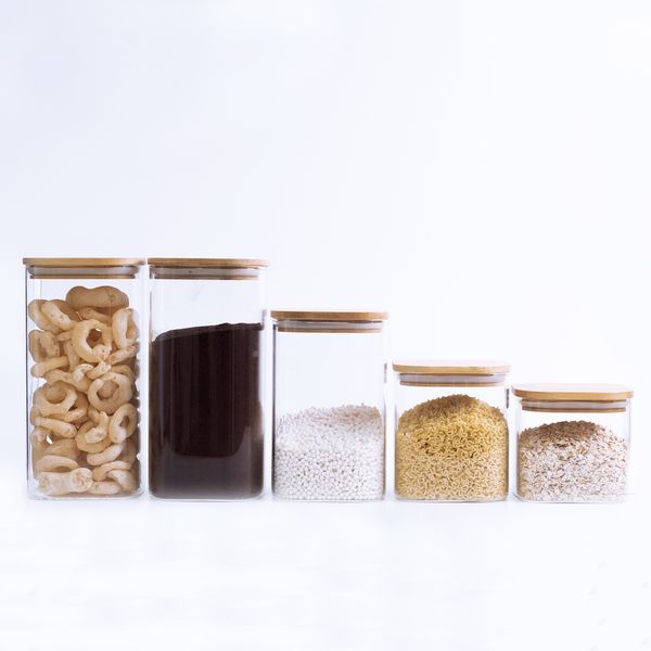 Kit potes de mantimento quad flex 600/800/1100/1400 - 5 pçs oikos