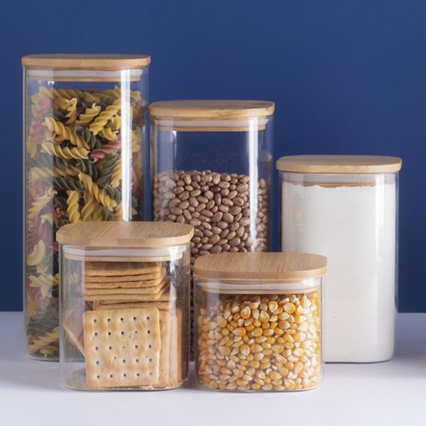 Kit potes de mantimento quad flex 800/1100/1900ml - 3 pçs oikos