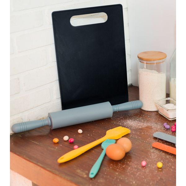 Tábua de corte resistente ultrafina multiuso 29x19cm - oikos