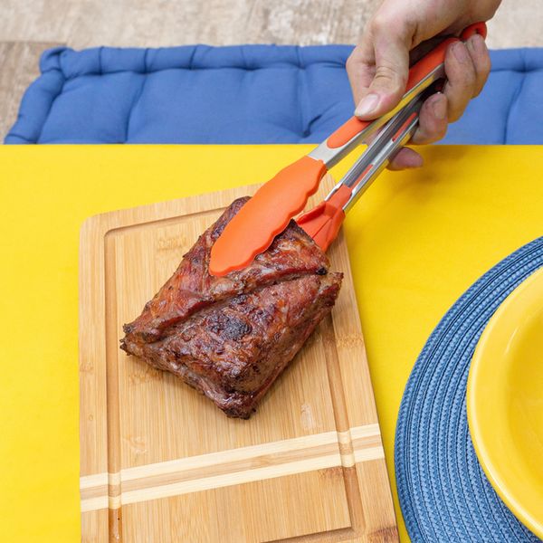 Kit 2 tábuas de bambu para servir e cortar - oikos