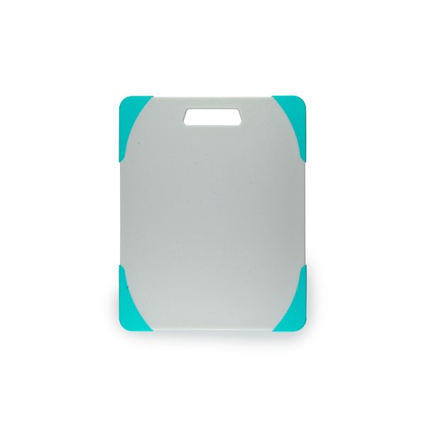 Tábua de corte antiderrapante de plástico multiuso 25x20x0,8 - oikos