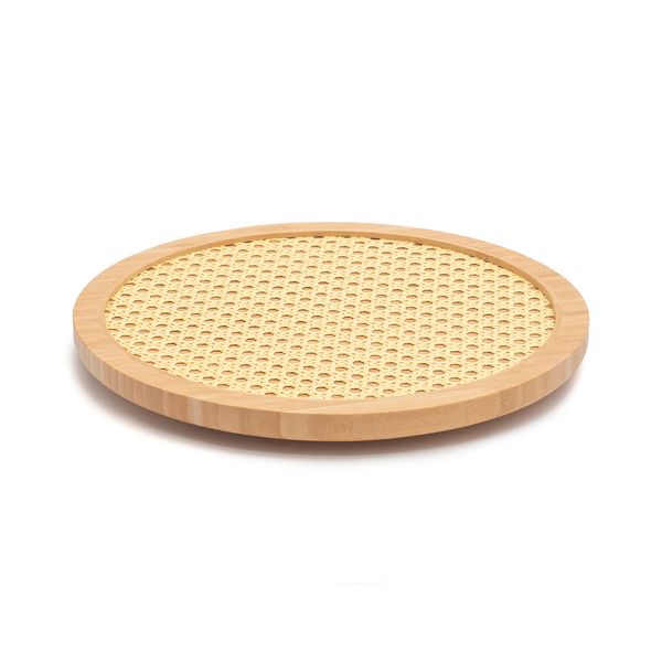 Tábua de bambu palhinha com base giratória - oikos