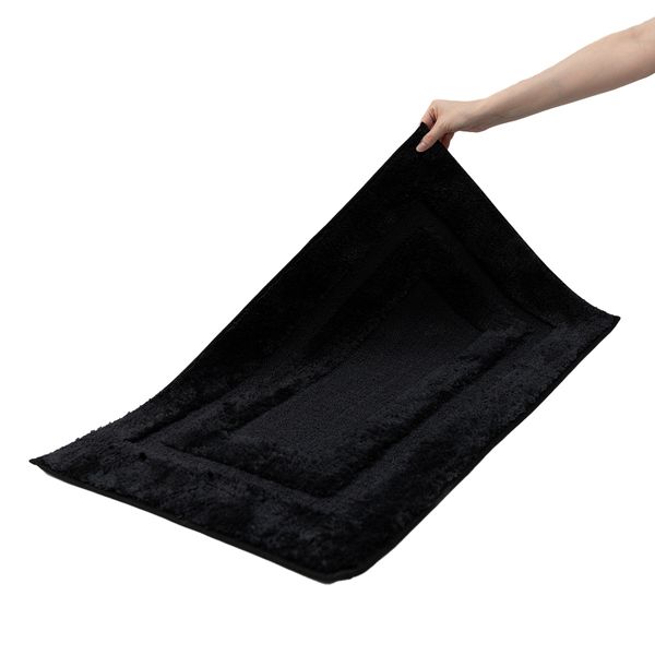 Tapete de banheiro antiderrapante de microfibra alta absorção - oikos