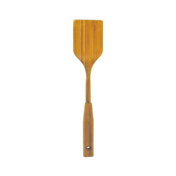 Espátula de bambu natural 35cm grande - oikos