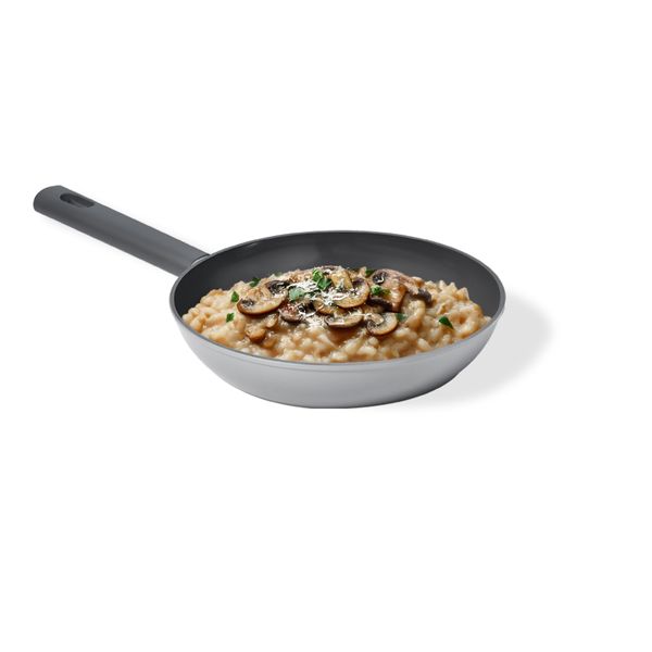 Frigideira 24cm de indução com antiaderente cerâmico mou de trufa - oikos