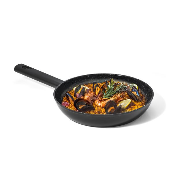 Frigideira 24cm de indução com antiaderente cerâmico mou de chia - oikos