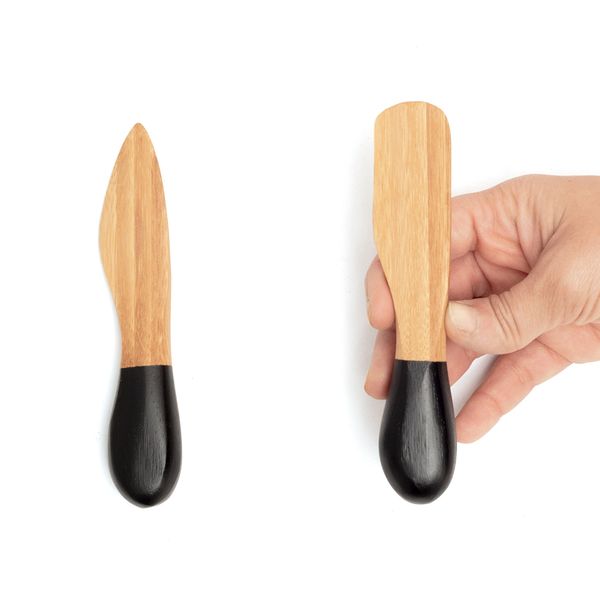 Jogo de utensílios para antepasto de bambu 2pcs - oikos