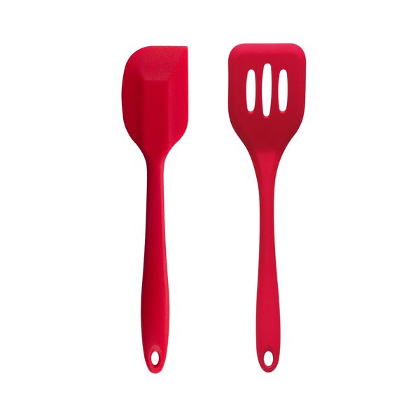 Conjunto kit de utensílios de cozinha silicone oikos - 2 pçs
