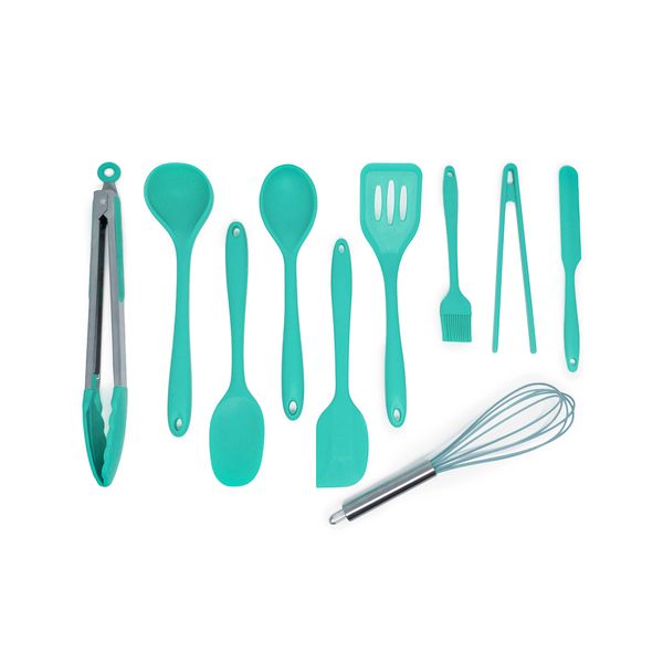 Kit de utensílios de cozinha 10 peças - oikos