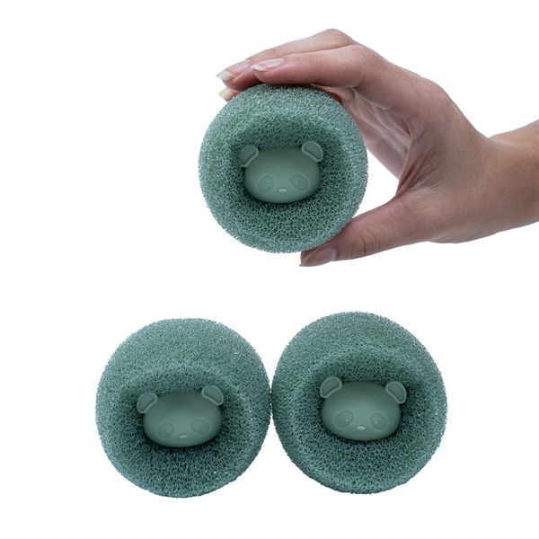 Kit 3 esponjas tira pelos - oikos animal