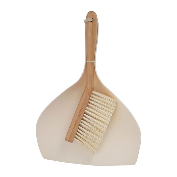 Escova de bambu e pá para limpeza - oikos