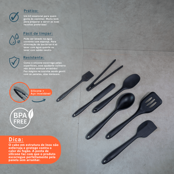 Kit de 7 acessórios essenciais oikos