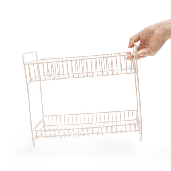 Escorredor de louça em ferro 2 andares - oikos