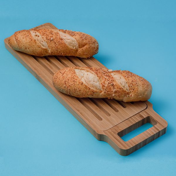 Migalheira para pães de bambu 50cm - oikos