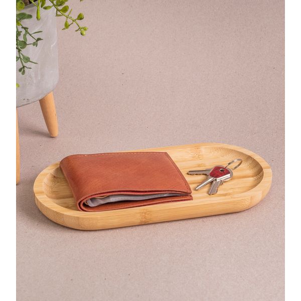 Bandeja de bambu 34cm - oikos