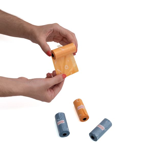 Refil de saquinhos higiênicos biodegradáveis - oikos