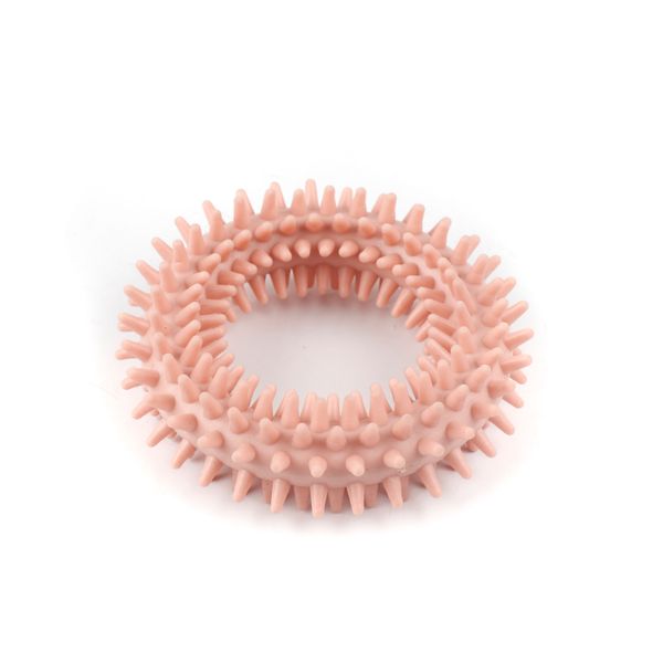 mordedor argola de tpr com textura para cães - oikos animal