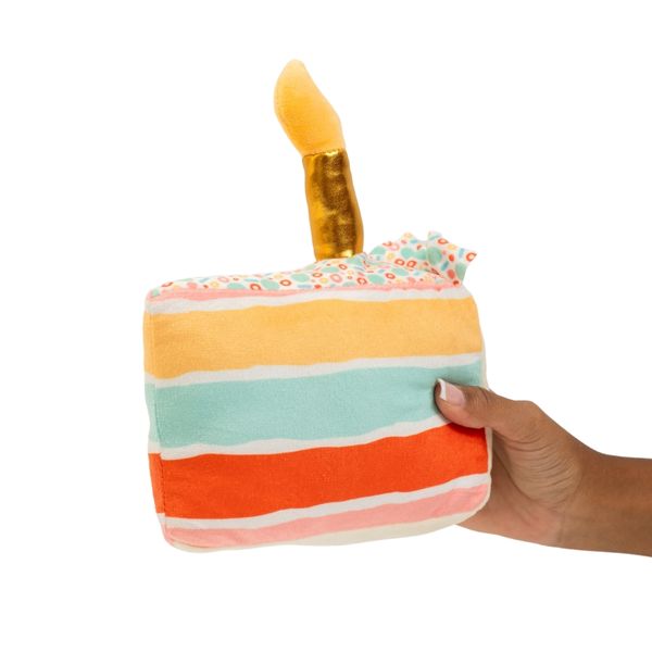 Pelúcia bolo de aniversário para pets - oikos animal