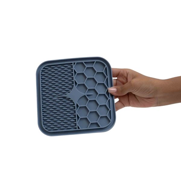 Tapete de lamber com ventosa para pets - oikos animal