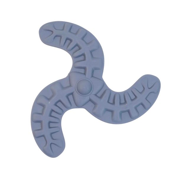 Brinquedo para caes boomerangue mordedor interativo pet de tpr - oikos animal