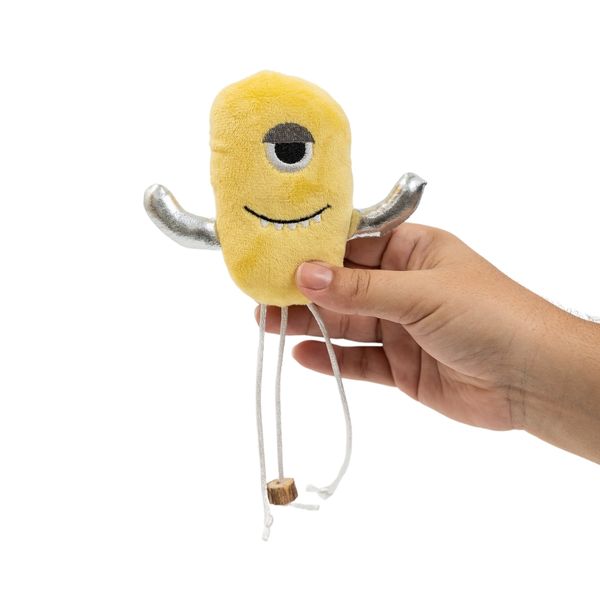 Pelúcia  alienígena com matatabi para gatos - oikos animal