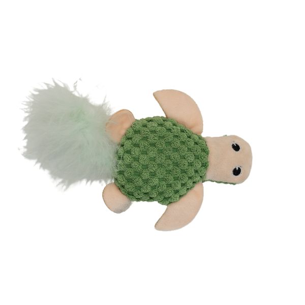Pelúcia tartaruga com catnip para gatos - oikos animal
