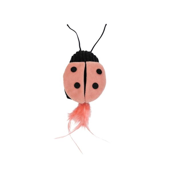 Pelúcia joaninha com catnip para gatos - oikos animal