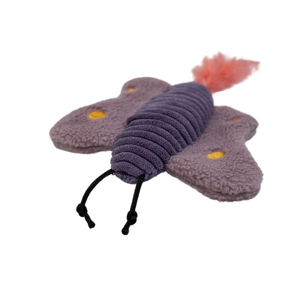 Pelúcia borboleta com catnip para gatos - oikos animal