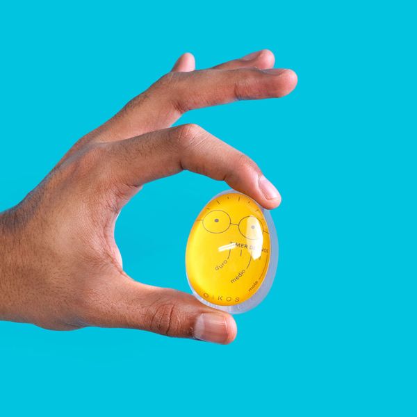 Timer de cozimento para ovos - oikos amarelo